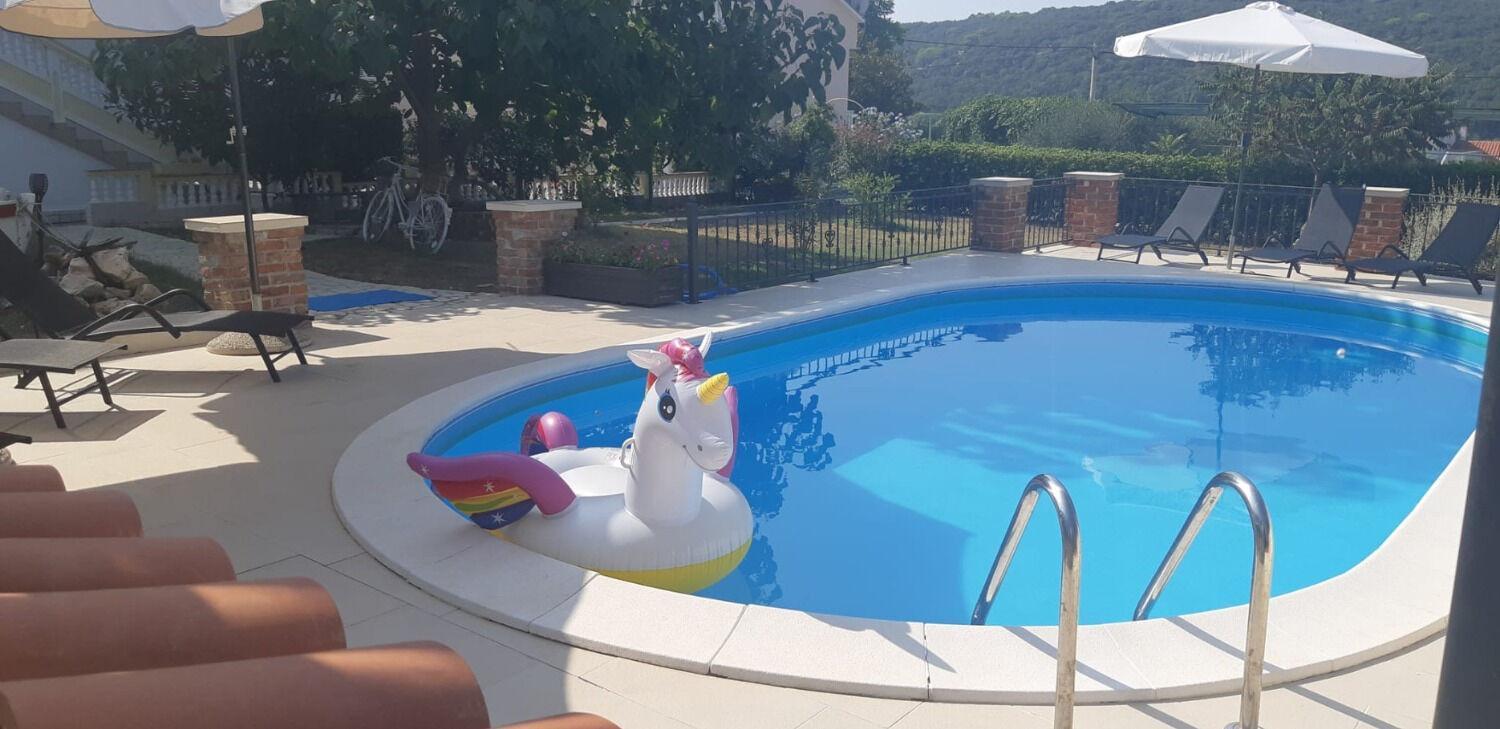 Apartments Robi- Swimming Pool And Beautiful Garden Kampor Exterior foto